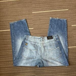 Vintage Baggy y2k Brock Denim Destressed Jeans